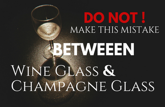 Do Not Make This Mistake: The Difference Between Wine Glasses and Champagne Glasses