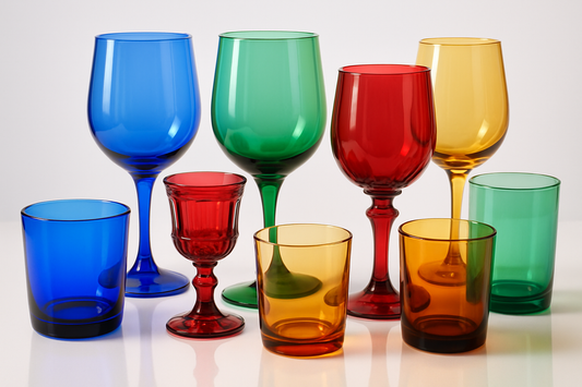 Trending Glassware Colors of the Year & How to Style Them