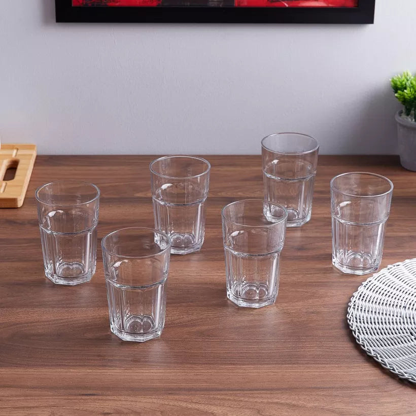 Premium Water & Juice Glass Set - Versatile and durable glassware.