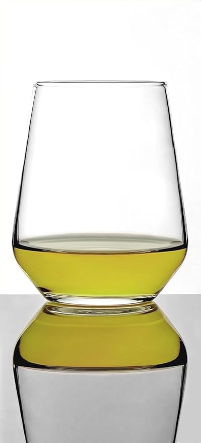 smart"serve" King Highball Glasses – Set of 6 (400ml) | Premium Tall Drinkware for Cocktails, Mocktails, Water & Juices | Elegant Clear Design
