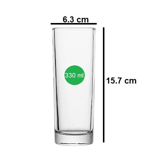 Dimensions of a Highball Glass