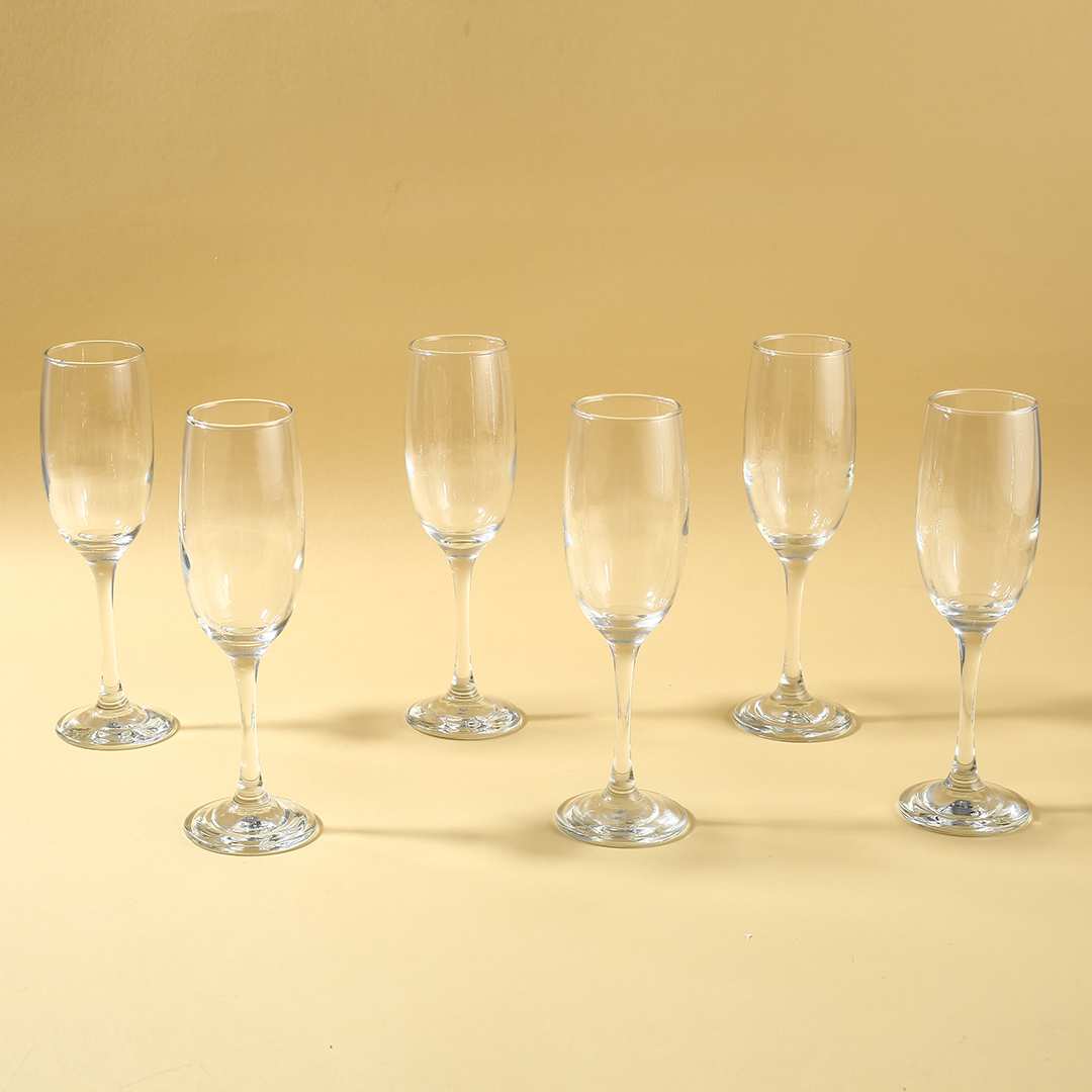 Elegant crystal glassware for fine dining and special occasions