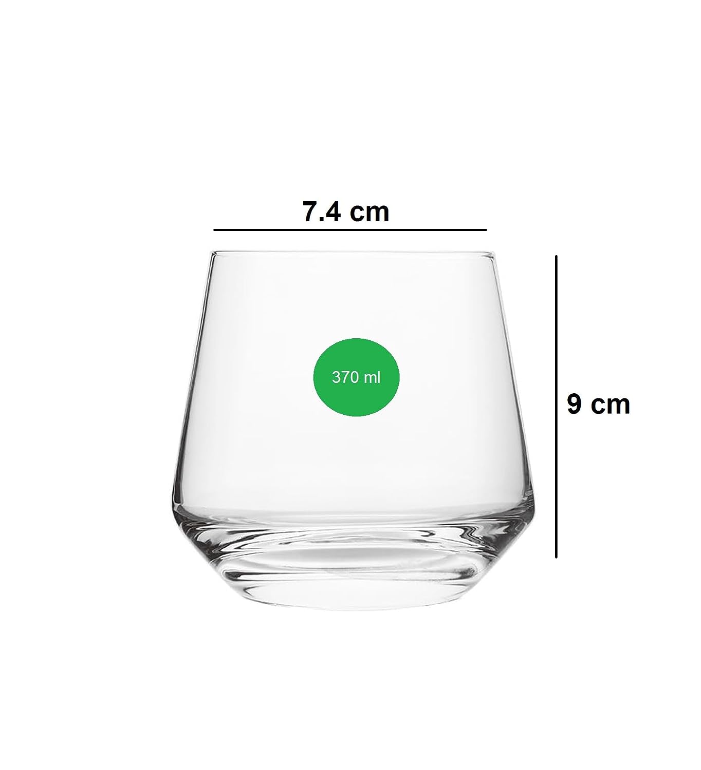 Dimensions of the product.