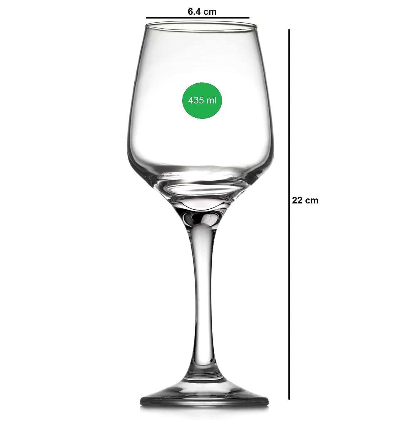 Elegant Wine Glass - Set of 6
