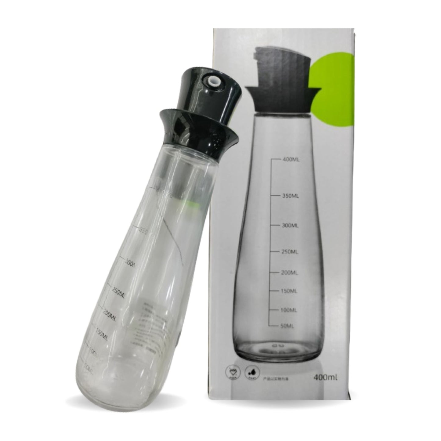 Oil Dispenser on a kitchen counter.