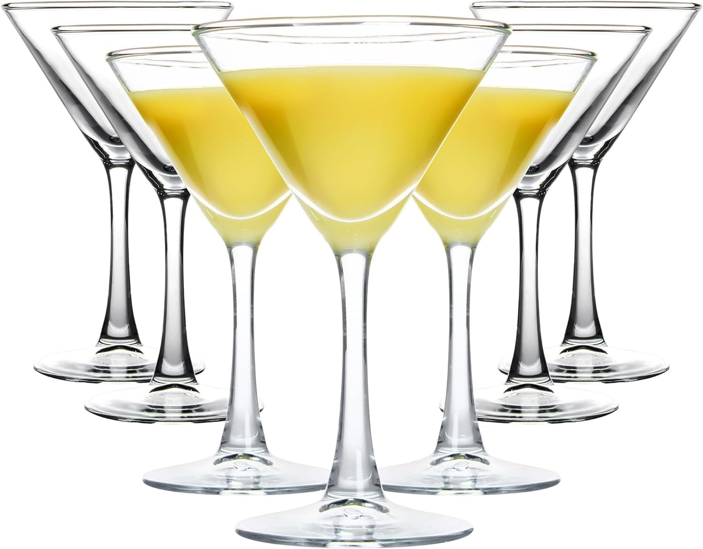 Set of Classic Twist Glasses ready for cocktails.