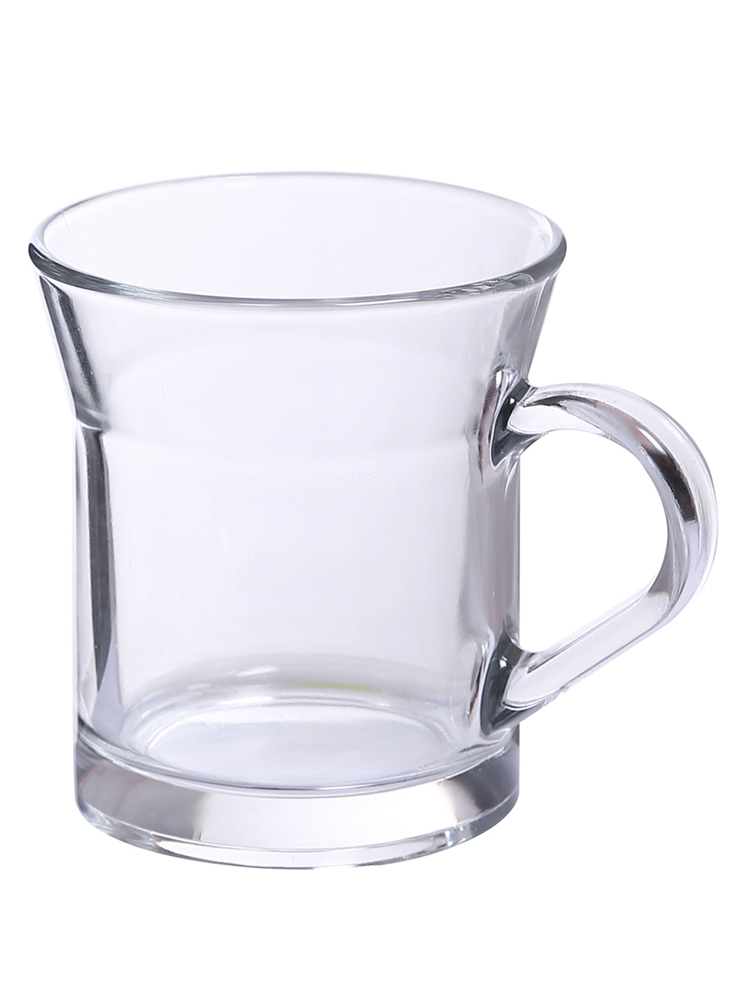 Uniglass Imported Miami Glass Coffee/Tea Mugs Sets, 300ml