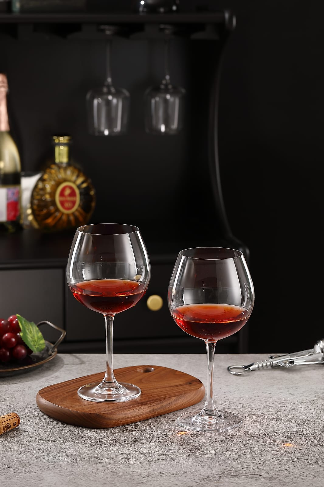SmartServe Large Gin Goblets Set of 6 – 680ml Balloon Glasses for Gin and Tonic, Cocktails, Wine – Lead-Free, Premium Barware for Home, Parties, and Entertaining