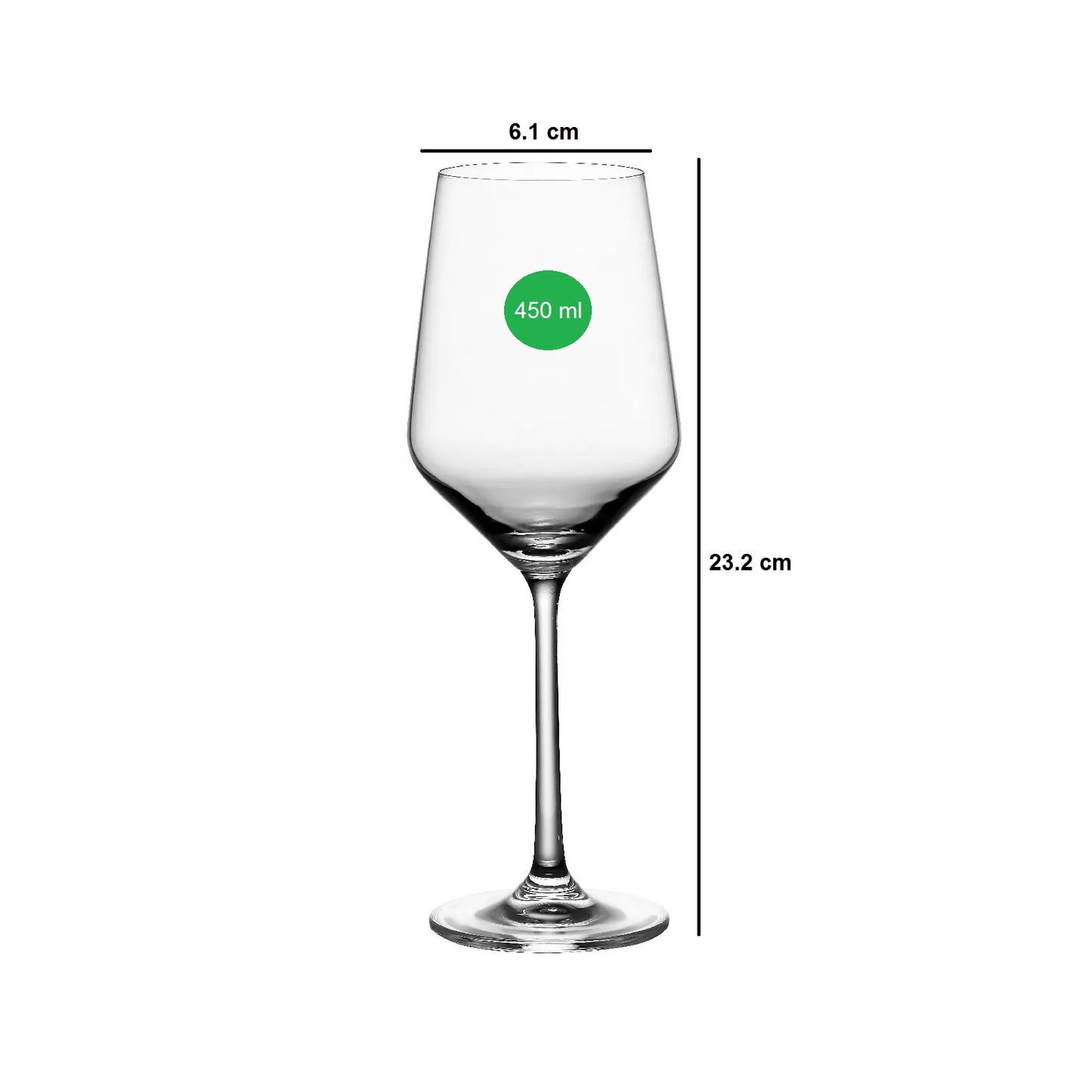 Classic Red Wine Glass - Set of 6