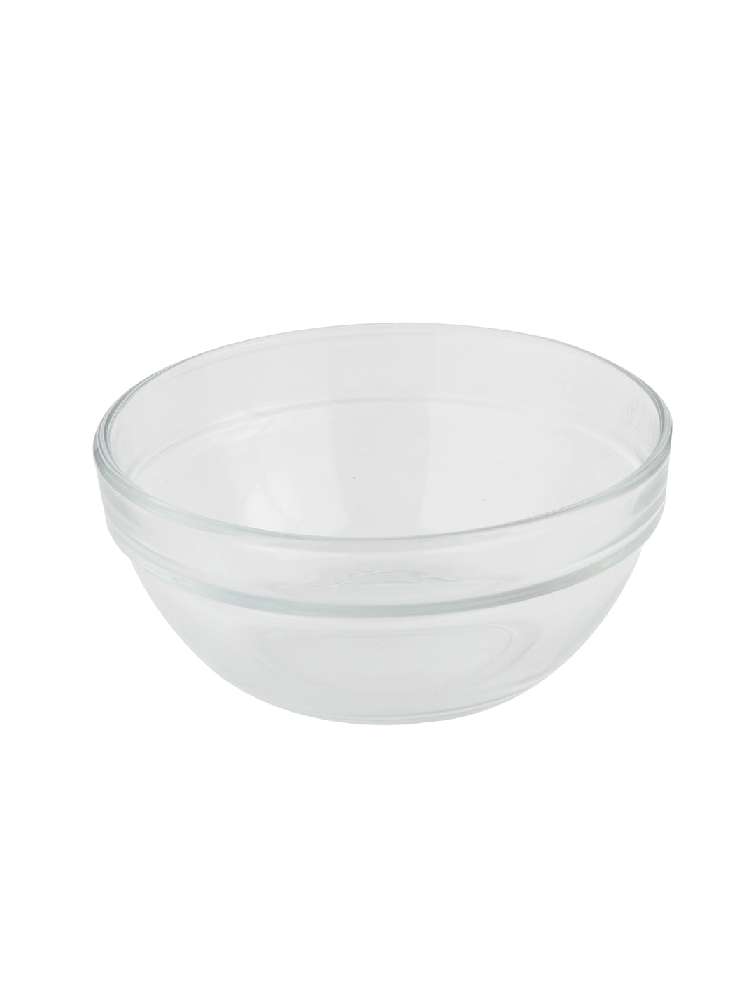 Stackable Glass Serving and Mixing Bowls - Set Of 3