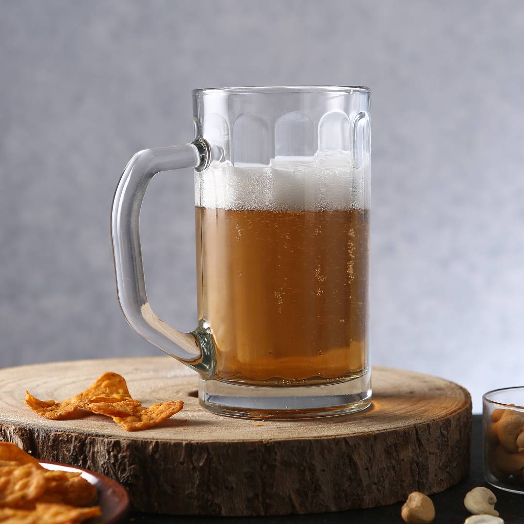 Sophisticated Beer Glass - Perfect addition to any glassware collection.