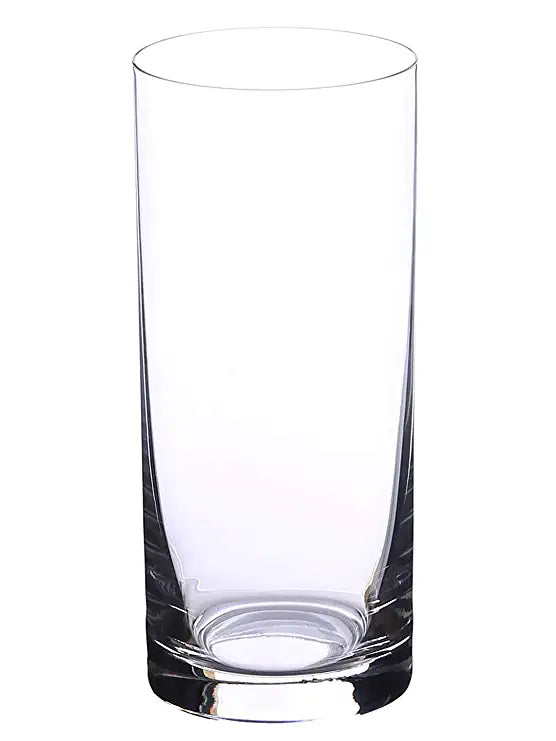 Bohemia Crystal Barline Tall Highball Cocktail/Mocktail/Beer/Vodka Glass Set, 480ml, Set of 6