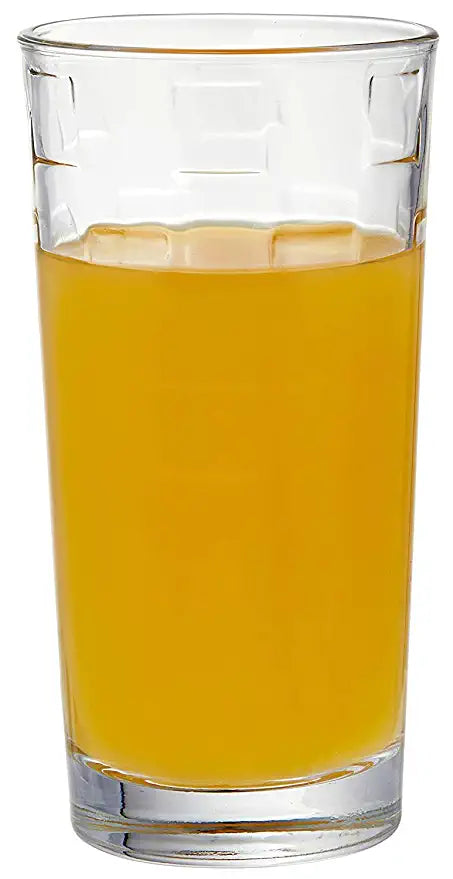 Uniglass Kyvos Juice/Whiskey Glass Set, 245ml/285ml, Set of 12, Transparent