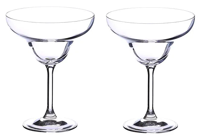 Bohemia Crystal Bar Margarita/Cocktail/Martini Glass Set, 350ml, Set of 2, Transparent