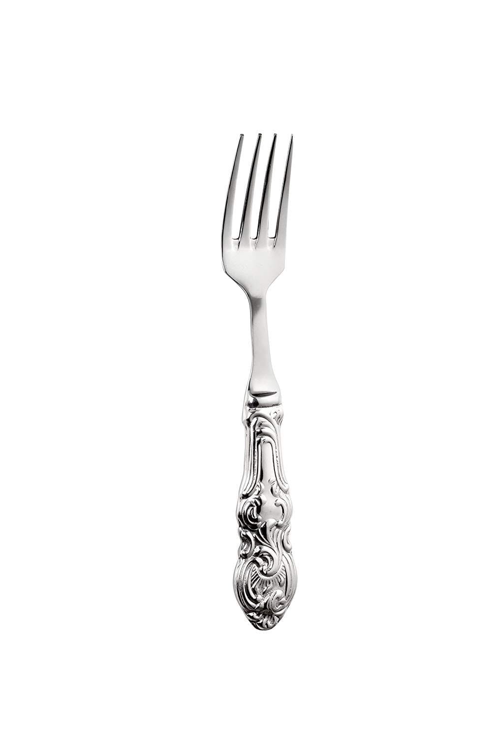 Sanjeev Kapoor Empire Stainless Steel Desert Fork, Silver | Cutlery Set