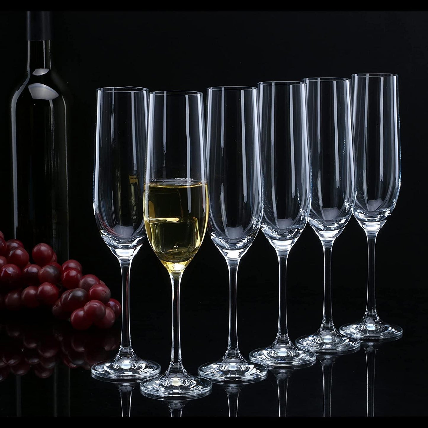 Elegant flute perfect for enhancing sparkling wine flavors