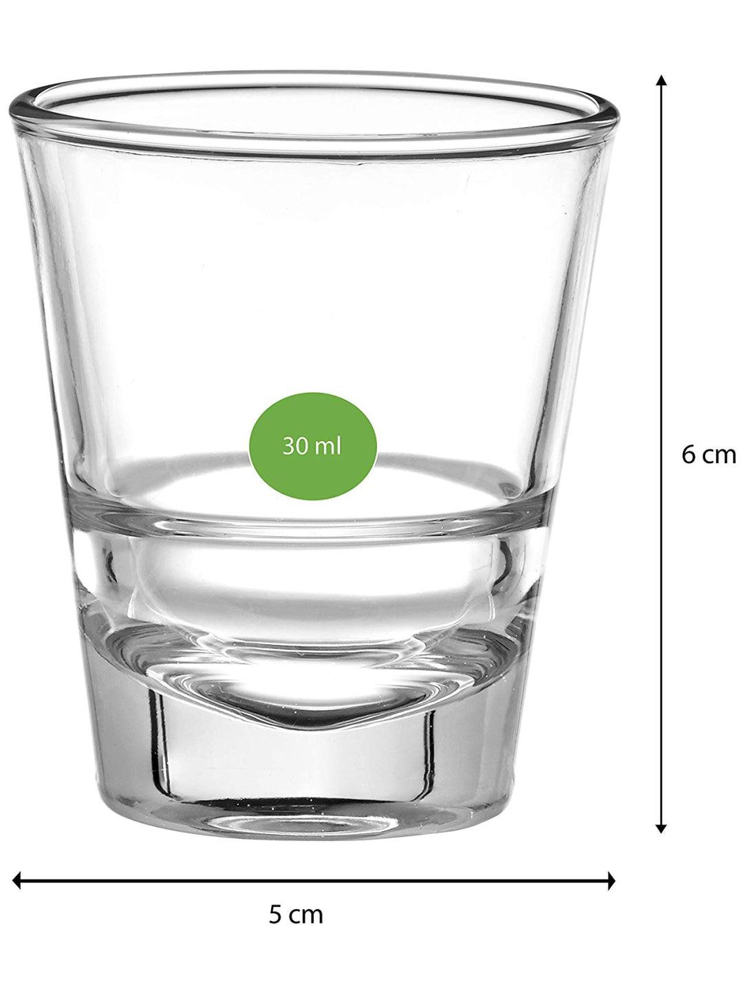 Uniglass Oxford Shot Glass Set 45 ML, Set of 6 pcs | Shot glass