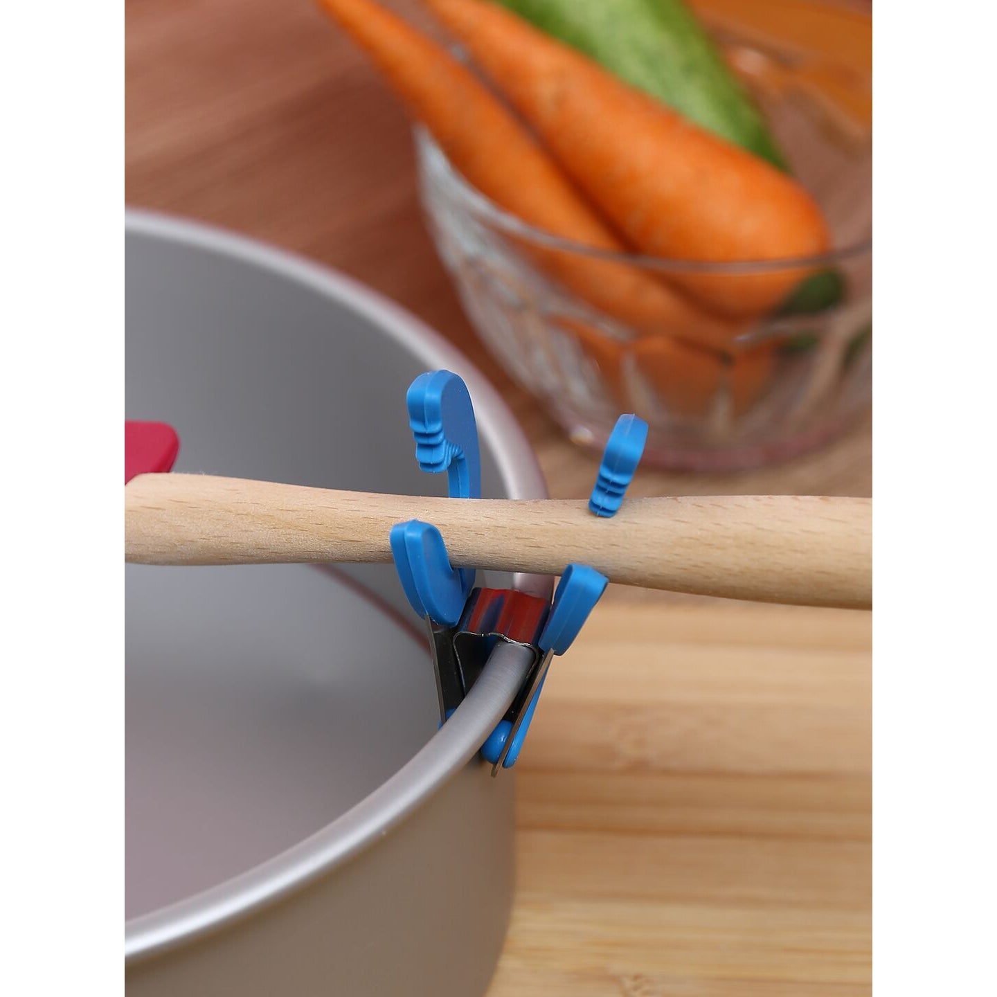 Trudeau Flex Pot Clip, set of 3, Multicolour | Kitchen Tools