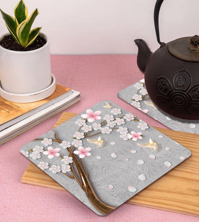 Smartserve Square Trivet Placemats 11.5 x 11.5 Inch, D10