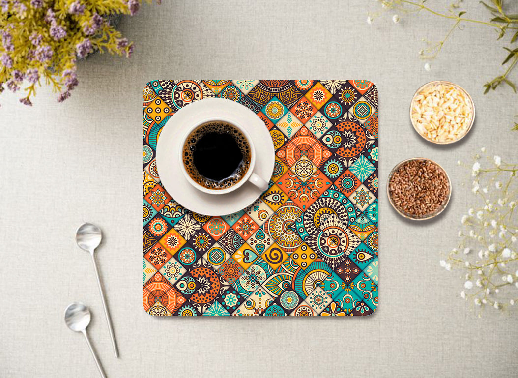 Smartserve Square Trivet Placemats 11.5 x 11.5 Inch, D21