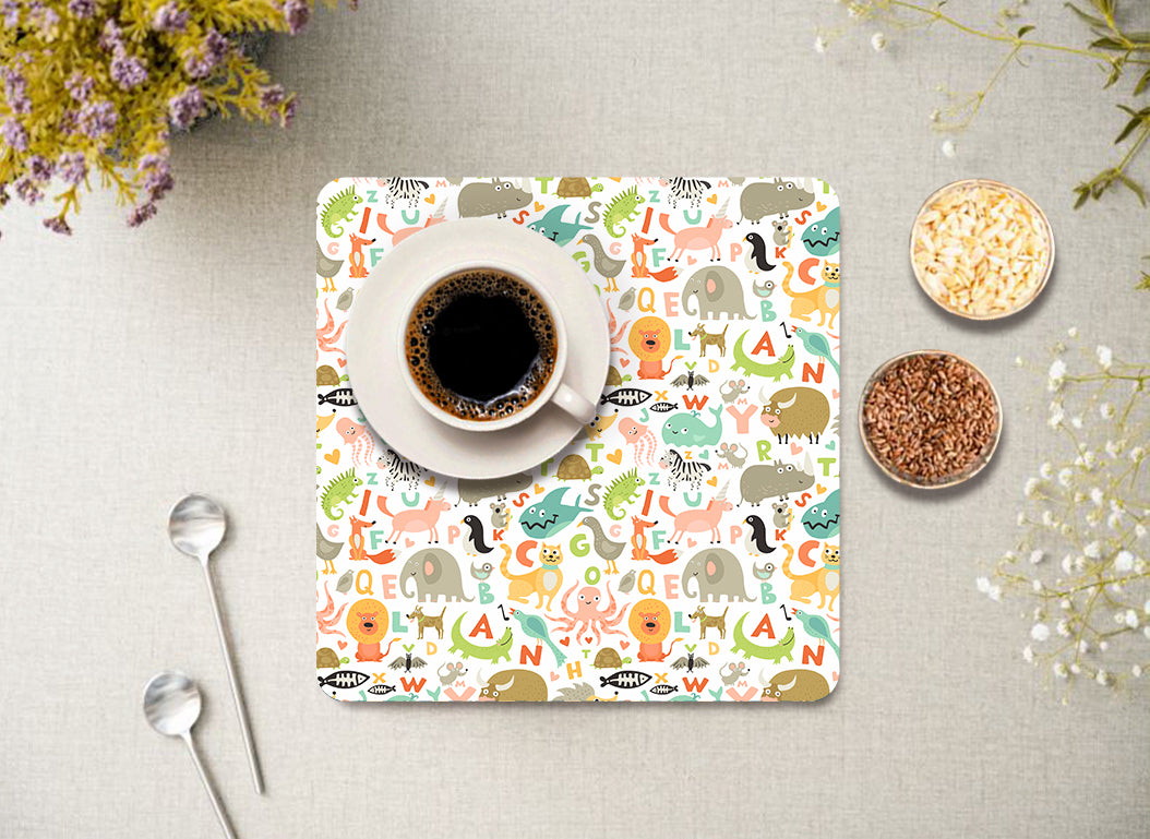 Smartserve Square Trivet Placemats 11.5 x 11.5 Inch, D45