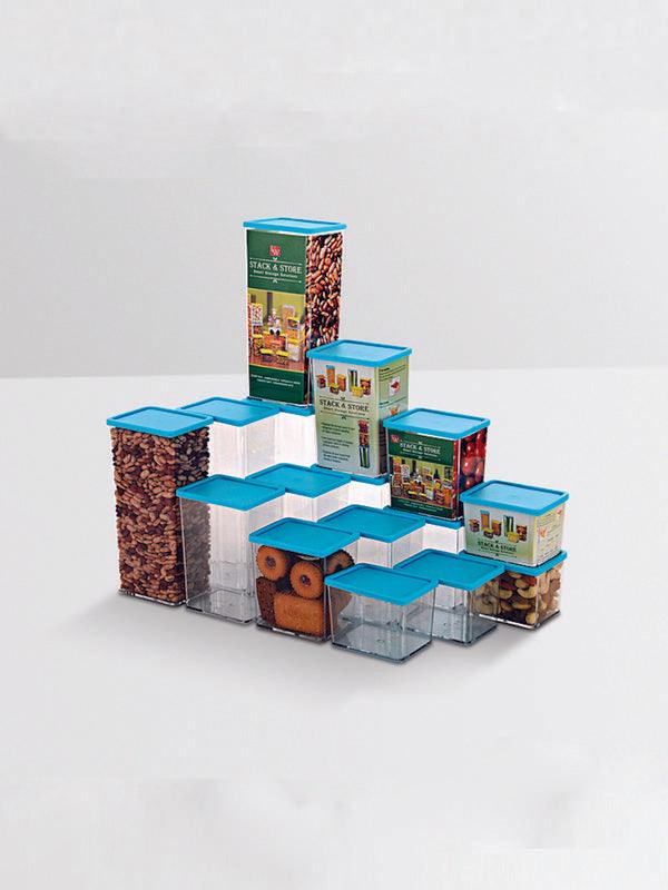 JVS Unbreakable Containers pack of 16 Blue | Kitchen Storage