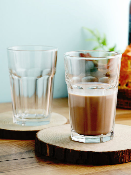 Uniglass Marocco Tall Cocktail/Mocktail/Vodka Glass Set (Transparent, 420ml)