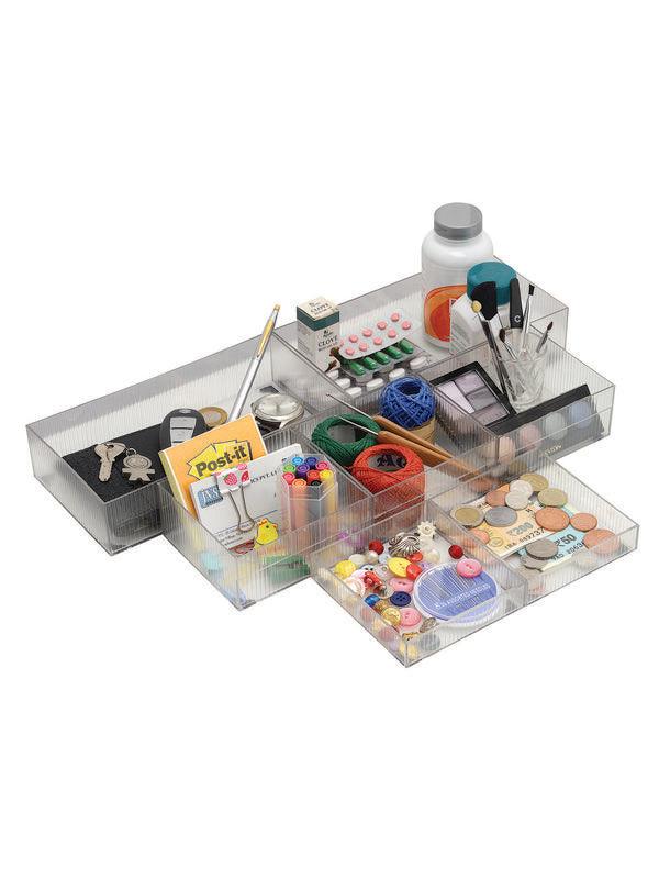 JVS Bricks Stackable Drawer Organisers Combo | Kitchen Storage