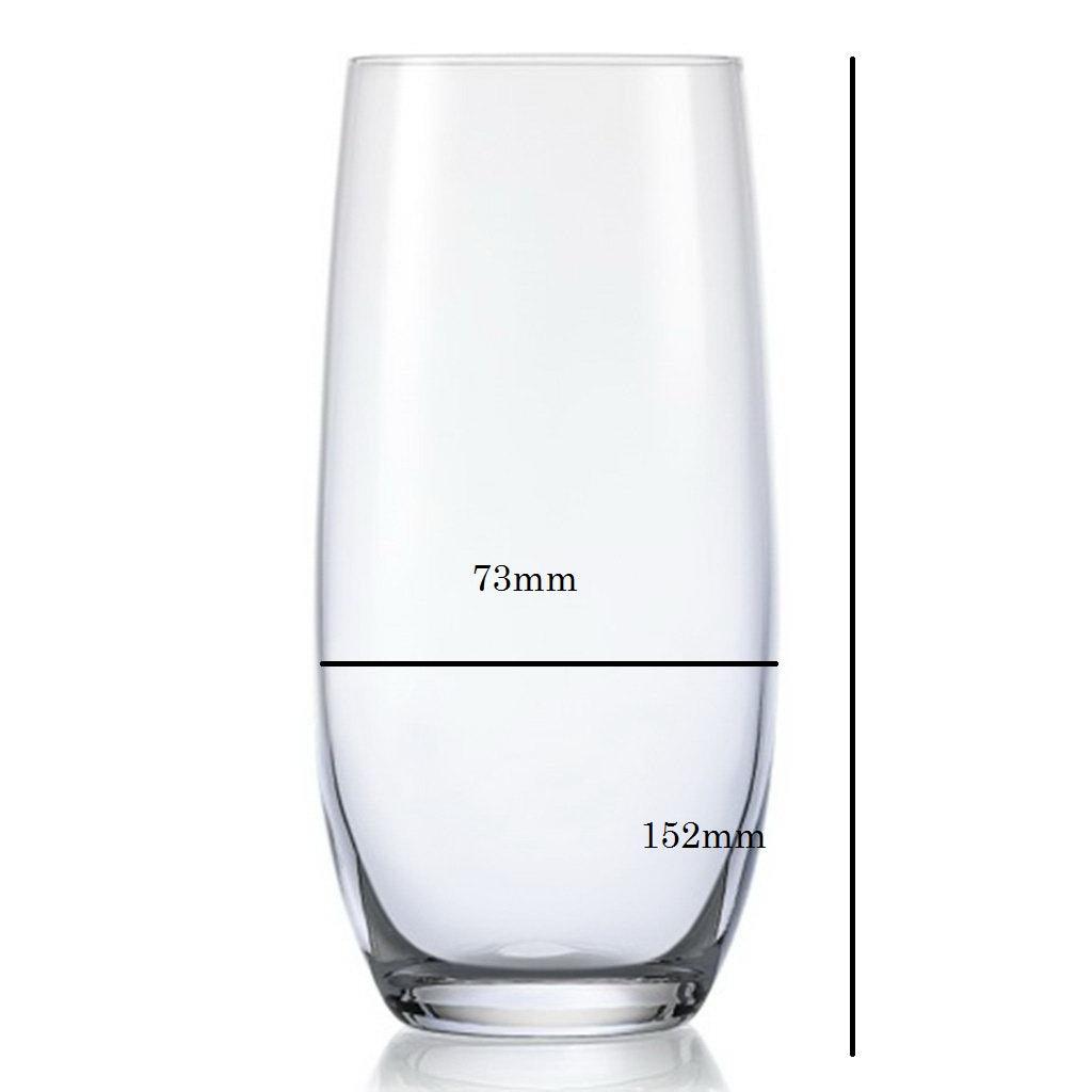 Dimensions of Durable Glass Set - Made from premium-quality materials for long-lasting use.