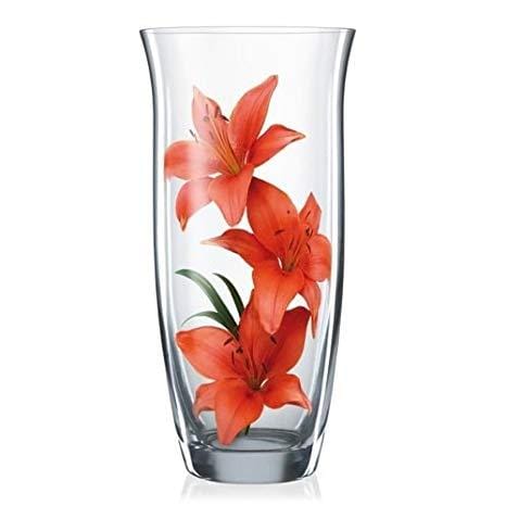 Glass Vase - Bohemia Crystal Height 255 MM Set of 1 pcs | Vase