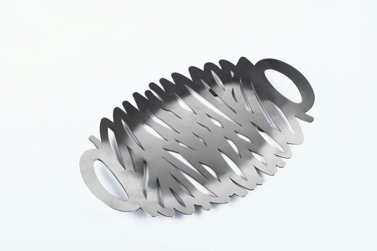 Impressive Oval Stainless Steel Serving Tray