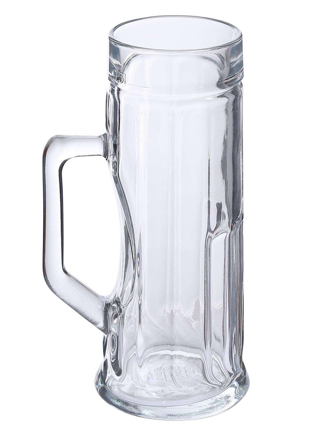 Oberglas Premium Ribbed Beer Mug 550 ML Set of 2pcs | Beer Mug