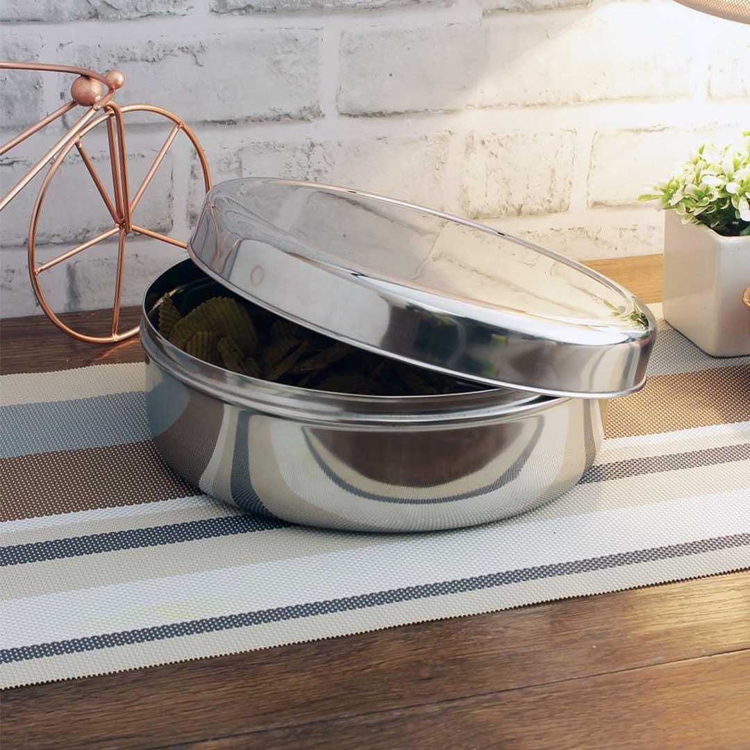 Smartserve Stainless Steel Sadda Puri Dabba Food Storage Containers | Food Container
