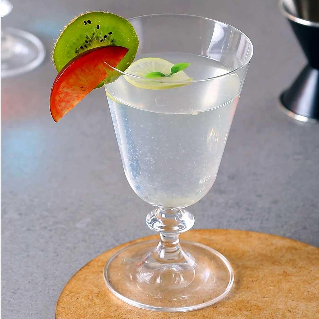 Bohemia Crystal Bella Cocktail Glass 350 ML set of 6 pcs , Transparent , Non - lead Crystal | Cocktail Glass