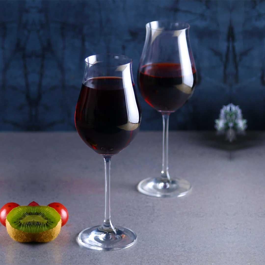 Premium lead-free crystal universal wine glass