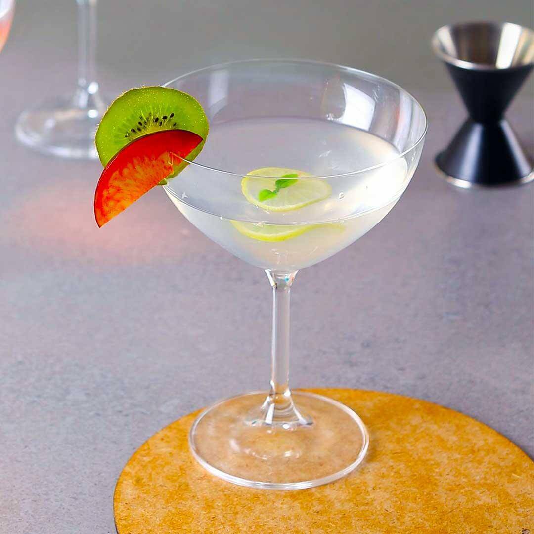 Bohemia Crystal Bar Margarita Glass Set, 400ml, Set of 4pcs, Transparent, Non Lead Crystal Glass | Margarita Glass