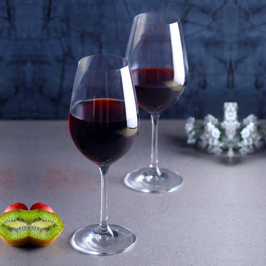 Premium lead-free crystal Bordeaux wine glass