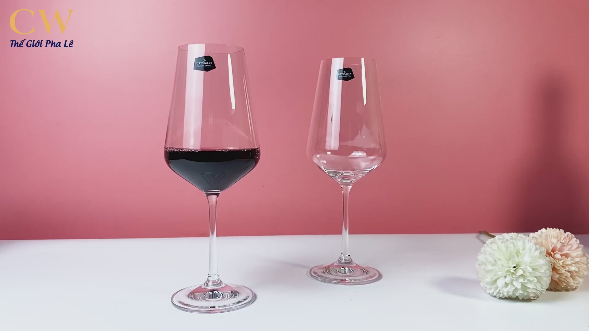 Expertly crafted premium crystal Cabernet Sauvignon wine glass