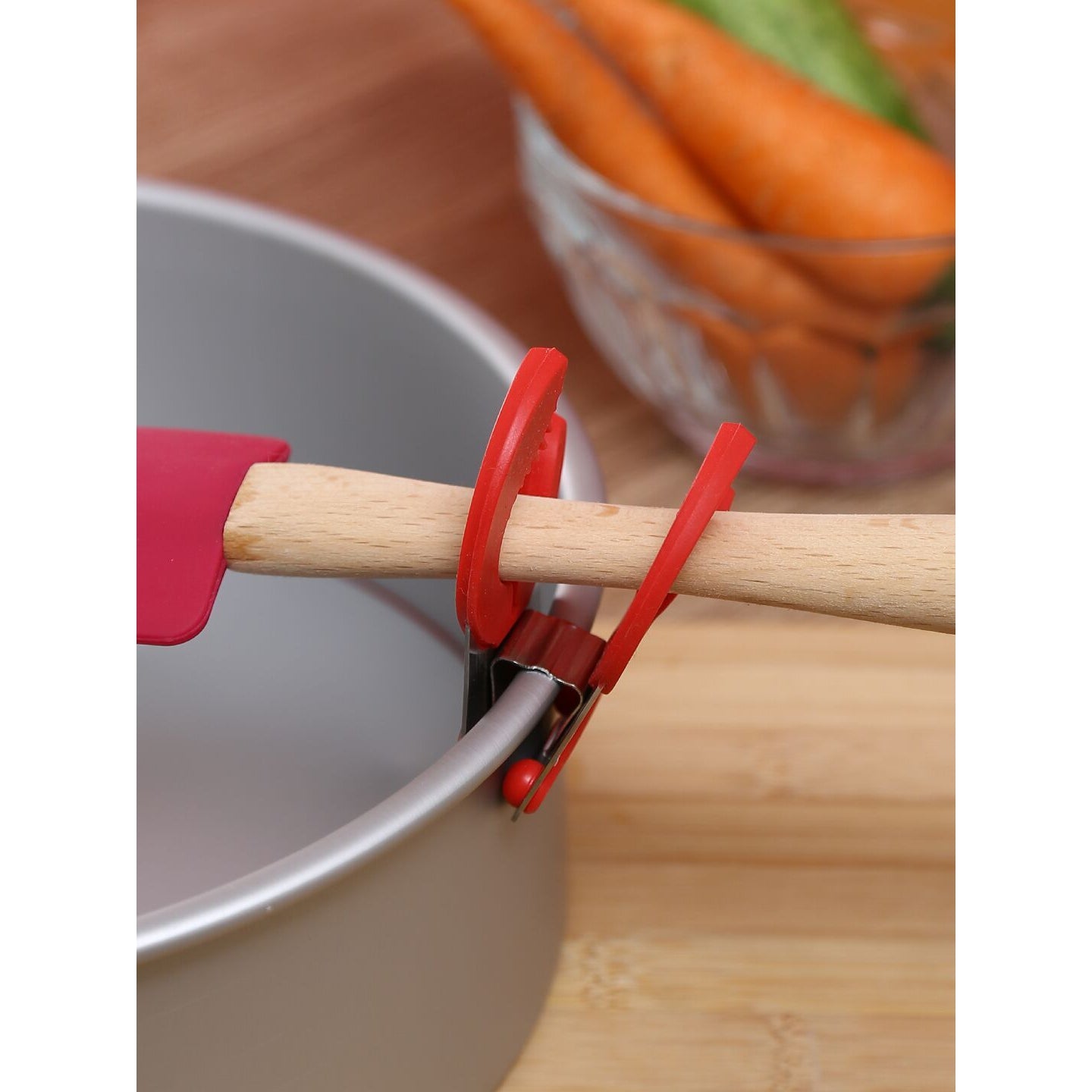 Trudeau Flex Pot Clip, set of 3, Multicolour | Kitchen Tools