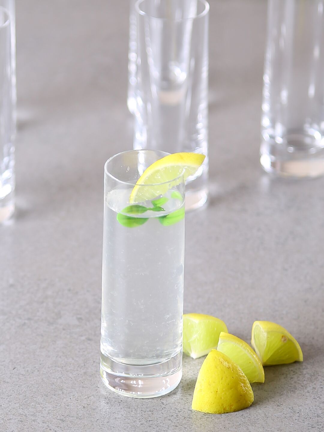 Bohemia Crystal Barline Shot Glass Set, 50 ML, Set of 6 pcs | Shot Glass