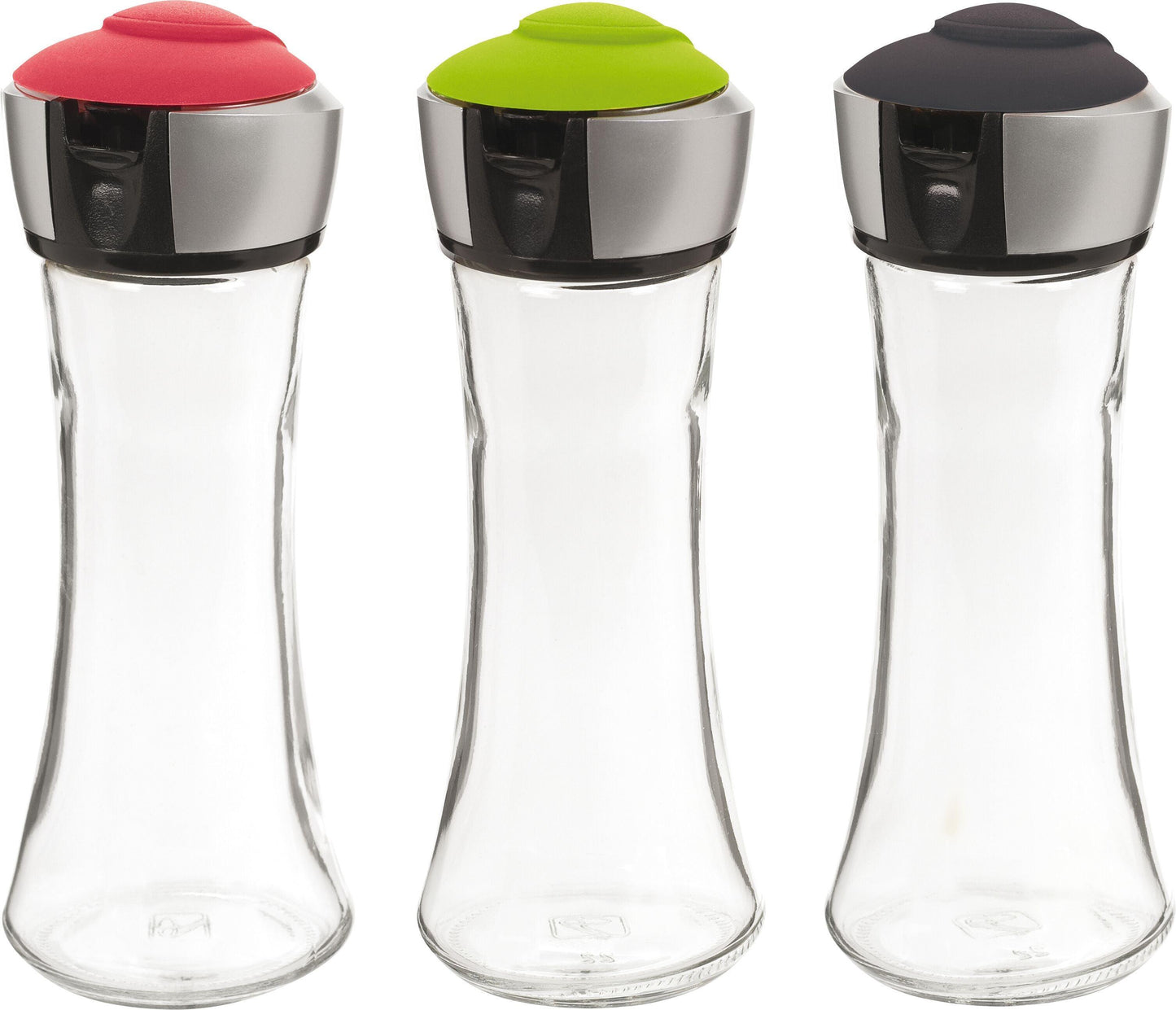 Trudeau Pop Oil Or Vinegar Bottle, Set Of 3, 200 ml | Jars & Containers