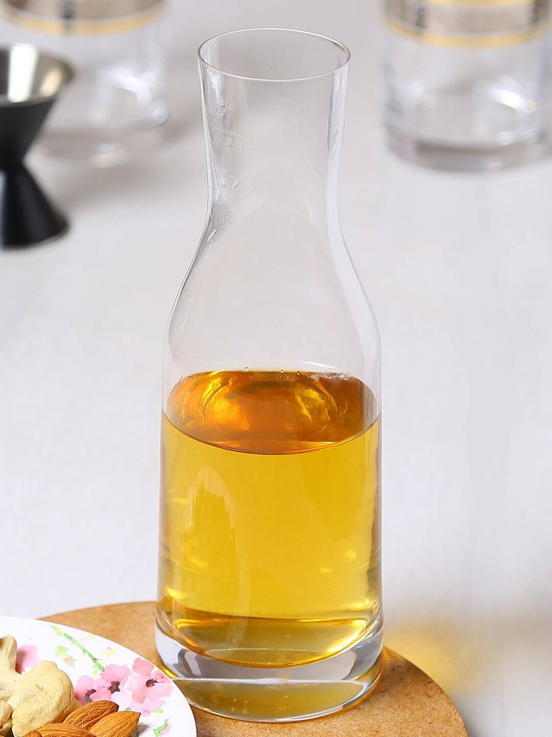 Bohemia Crystal Bar Decanter Set, 500ml, Set of 1pcs, Transparent, Non Lead Crystal Glass | Decanter