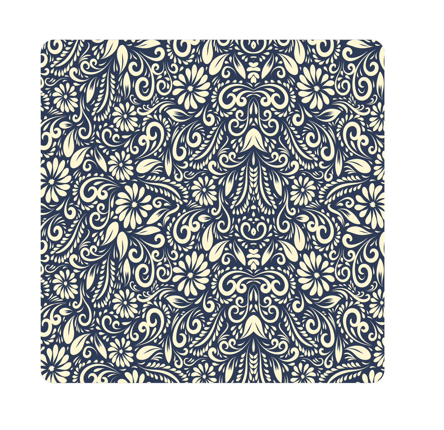 Smartserve MDF Square Coaster Set of 6, 10*10 cm (D38)