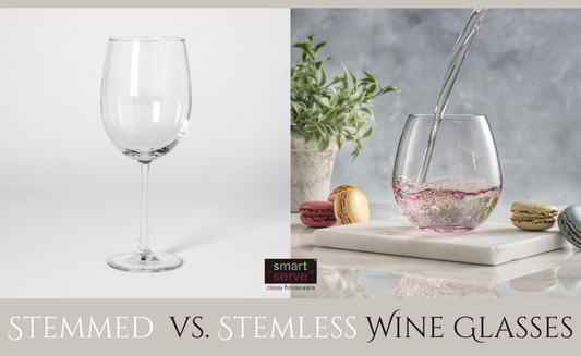 The Great Debate: Stemmed vs. Stemless Wine Glasses