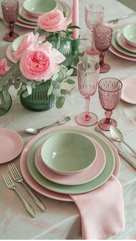 Mix-and-Match Magic: Breaking the Rules of Table Settings ✨🍽️