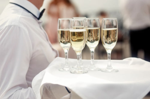 Champagne Flutes Updated for Contemporary Serving Practices