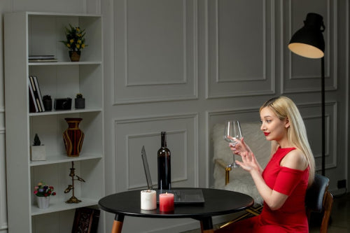 Tinted and Colored Glassware Enhances Elegant Dining Presentations
