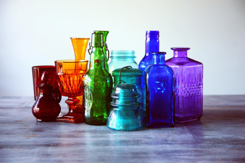 Colored Glassware Finds New Place in Modern Entertaining