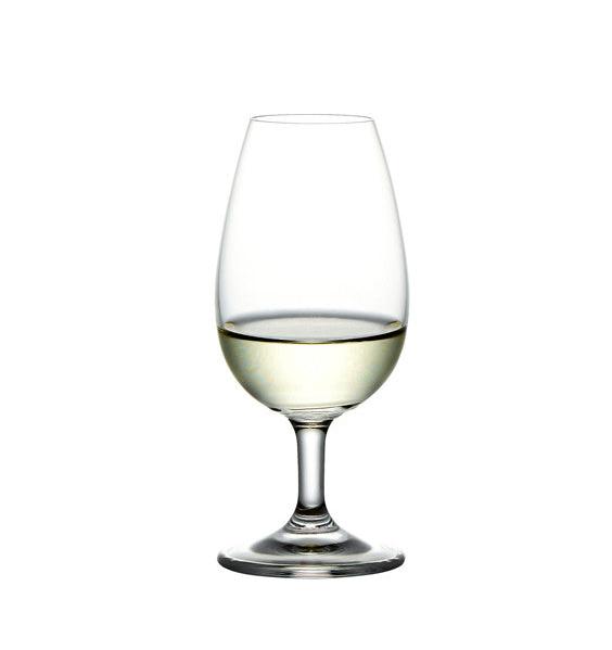 Savor Stemmed Tasting Glass with white wine.