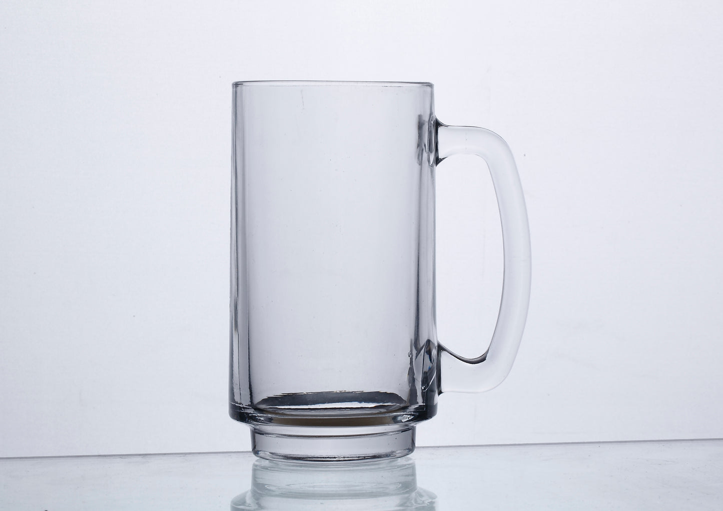 Empty Frosty Brew Mug highlighting its robust design.